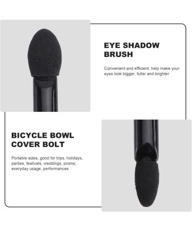 SOESFOUFU 10pcs Dual Sided Eye Shadow Brush Eye Shadow Sponge Applicator Eyeshadow Stick Brush Paupi re Black - Buy Online on GoSupps.com