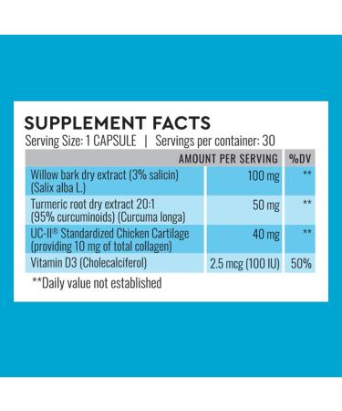 BUILD-YOUR-JOINTS (30 Capsules) - Knee Pain Joint Pain Pills Joint Treatment Collagen Cartilage Repair Joint Health Bone Health - Buy Online on GoSupps.com