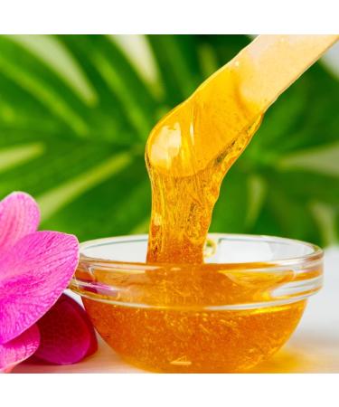 Dosimiin 100 Large Natural Wood Waxing Sticks Applicator 6x3/4 for Body Hair Removal - DIY Crafts - Buy Online on GoSupps.com