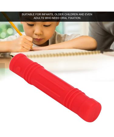 Silicone Pencil Topper & Chewing Cuffs for Toddlers | Sensory Toys for Autism & ADHD | Bite Ring Set - Buy Online on GoSupps.com