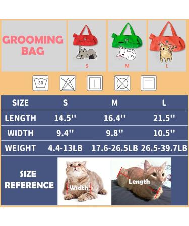 Kukaster Pet Cats Restraint Bag | Medium Blue | Nail Trimming & Grooming | Anti-Scratching | Veterinary & Home Use - Buy Online on GoSupps.com