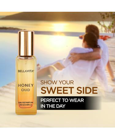 Bloom Beauty Bella Vita Luxury White Oud & Honey Oud Unisex Perfume Combo with Honey Lemon & Patchouli | Oud Long Lasting EDP Fragrance Scent Pack of 2 20 ml Each - Buy Online on GoSupps.com