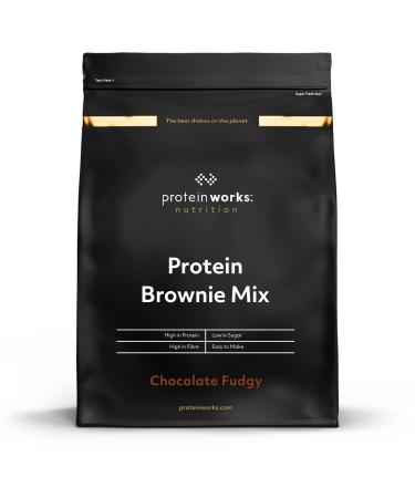 Protein Works - High Protein Brownie Mix | Low Sugar | Chocolate Fudgy | 200g