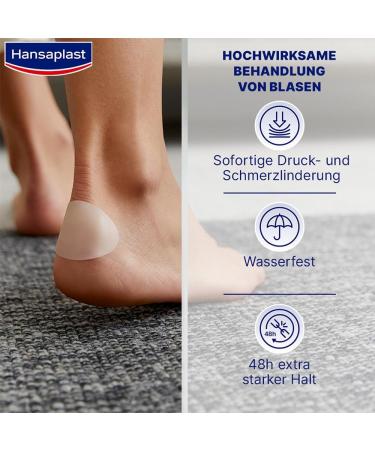 HANSAPLAST Blister Plaster SOS Mix Pack - 6 Pcs | Fast International Shipping for Pain Relief - Buy Online on GoSupps.com