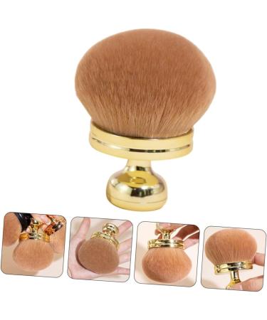 FRCOLOR Fluffy and Soft Makeup Brush Blush Brush Travel Makeup Brushes Travel Powder Brush Setting Powder Brush Cosmetic Brush Makeup Tools Brush for Powder Foundation Makeup Brush Travel 8.50X7.00X7.00CM Golden - Buy Online on GoSupps.com