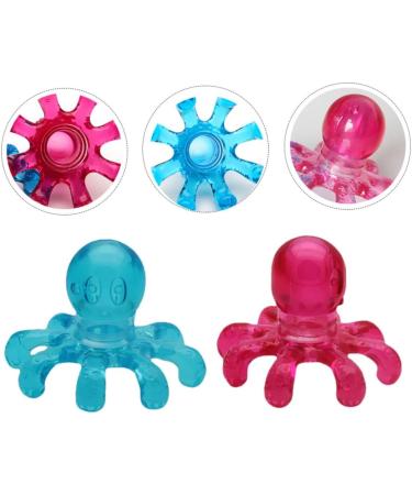 Fomiyes 4-Piece Massage Device Set | Gold-Shell Scalp Brush & Travel Accessories | Hair & Head Gripper Tools for Kids & Adults - Buy Online on GoSupps.com