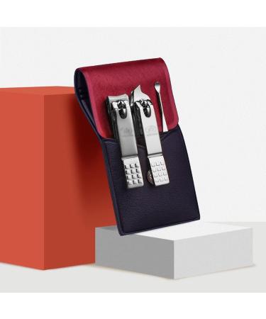 Manicure Kit Nail Clippers Pedicure and Nail Tool Set Travel Manicure Tools 3 in 1 Stainless Steel Manicure Set Professional Nail Clippers Nail Care Nail Clippers Kit (Color : B) - Buy Online on GoSupps.com