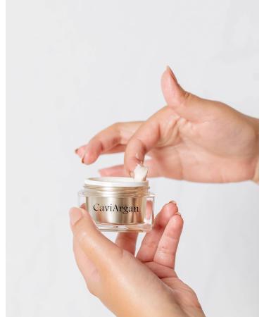 Essence of Argan Caviargan Facial Moisturizer - Hydrating Face Cream with Caviar Hyaluronic Acid Argan Oil & Retinol for Women (1fl.oz/30ml) - Buy Internationally - Buy Online on GoSupps.com