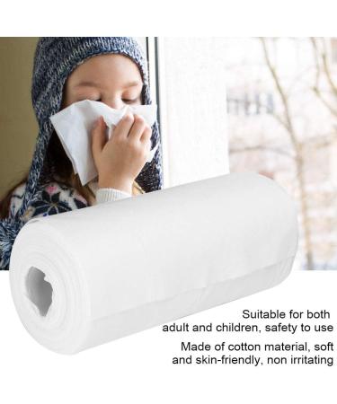 Buy Disposable Face Towels - Dual Use Wet & Dry Gentle Skin Care for Cleansing & Makeup Removal - Buy Online on GoSupps.com