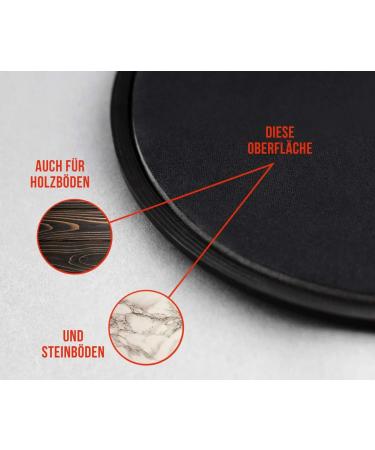 Precorn 2x Disc Training | Belly & Full Body Workouts | Double-Sided Slidepads for Carpet & Hardwood - Buy Online on GoSupps.com