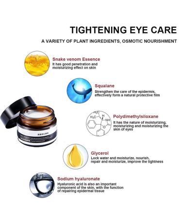DIZHIGE Verticalox Temporary Firming Eye Cream Set for Instant Under Eye Bags Removal (4PCS) - Buy Online on GoSupps.com