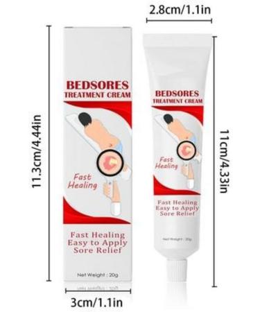 Bedsor_e Wound Care Cream SOR_ess Relief Healing Cream 20g Bedsor_e Ointment for Fast Healing Soothing Relief of Bed SOR_ess Chafed Skin Hard-to-Heal Skin SOR_ess Wound Healing - Buy Online on GoSupps.com