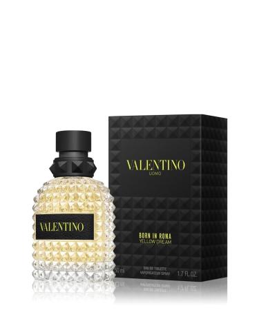 Valentino Uomo Born in Roma Yellow Dream Eau De Toilette Spray for Men 1.7 Ounce - Buy Online on GoSupps.com