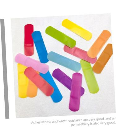 FRCOLOR 100pcs Breathable Finger Wound Care Patches - Comfortable First Aid Supplies - Random Colors 7.2x1.9cm - Buy Online on GoSupps.com