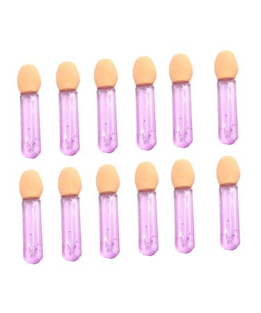 Outanaya 100pcs Women Eyeshadow Brush Makeup Makeup Eyeshadow Brush Beauty Sponge Violet