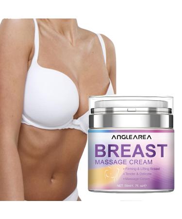 Elitzia Massage Cream Breast Firming Skincare Bust Natural Firming & Lifting Soothing Cream Tender Delicate Sleep Time Breast Moisturizer 1.7fl.oz Home Use ETBMC01