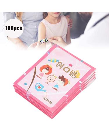 100pcs Kids Bandaids - Cute Waterproof Self Adhesive Bandages for Boys and Girls | Breathable Emergency Kit - Buy Online on GoSupps.com