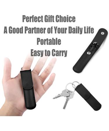 Stainless Steel Ear Wax Removal Kit - Flexible Design Ear Pick for Ear Canal Cleaning - Includes Black Tools and Pouch - Buy Online on GoSupps.com