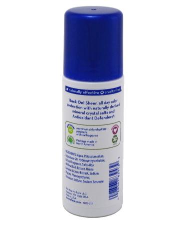 Kiss My Face Deodorant Liquid Rock Roll-On Sport 3oz (88ml) - 2 Pack - Buy Online on GoSupps.com