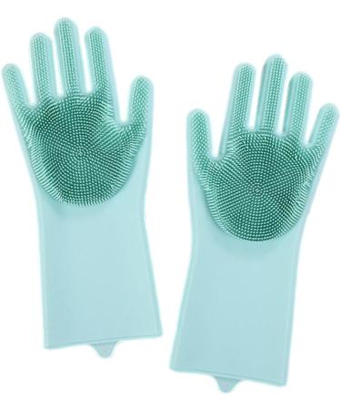 Scrub Gloves Cleaning | Household Kitchen Gloves - Waterproof Household Cleaning Tools for Shower Room Car Cleaning Pet Care Clothes Quilt Lkhj - Buy Online on GoSupps.com