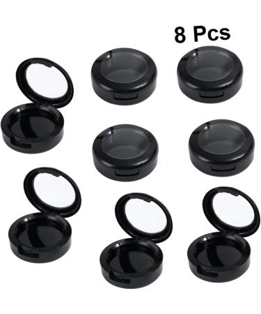 FRCOLOR 24 Pcs Makeup Samples Makeup Eyeshadow Empty Travel Eyeshadow Case Platen D66 Cosmetic Storage Box 3.8*3.8cmx3pcs Blackx3pcs - Buy Online on GoSupps.com