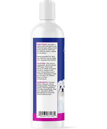 Angels Eyes Tear Stain Solution for Dogs and Cats | 8 oz Gentle Eye and Face Cleaner | Remove Discharge, Dirt, Tear Stains, and Mucus - Buy Online on GoSupps.com
