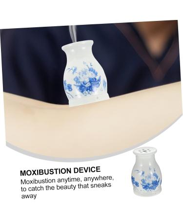 CliSpeed 2 STK Moxa Stick Holder - Smoke-Free Moxibustion Canister with Double Layer Ceramic | International Shipping - Buy Online on GoSupps.com
