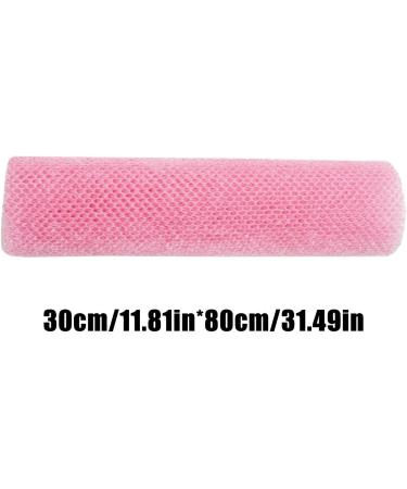 African Net Sponge | Nylon Mesh African Mesh Cloth Shower Net Scrubber | Dead Skin Removal Bath Sponges for Women & Men Pink - Buy Online on GoSupps.com