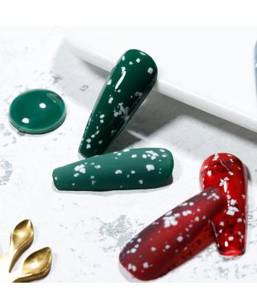 15ML DIY UV Nail Gel Nail Phototherapy Gel Manicure Gel Gel Nail Polish Top Coat Gel Snowflake Colorful Nail Gel - (Color: 1) - Buy Online on GoSupps.com