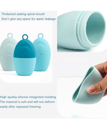 Buy Ice Roller for Face & Eye | Facial Ice Roller Mold for Contours & Skin Repair | Purple Beauty Tool - Shrink Pores & Enhance Glow - Buy Online on GoSupps.com