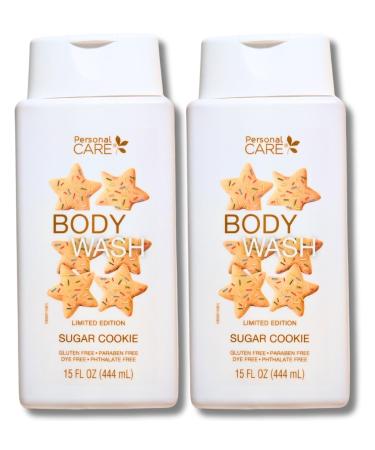 Shop Limited Edition Sugar Cookie Body Wash - 2x15 OZ | Personal Care Essentials for Radiant Skin - International Shipping Available - Buy Online on GoSupps.com