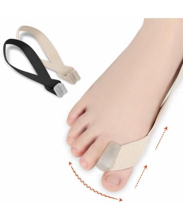 Day and Night Wearable Bunion Orthosis Shoes - Toe Separator with Tension Band for Overlapping Big Toe - Cloth Massage Feet - Size A/B - Buy Online on GoSupps.com
