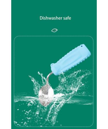 Adaptive Utensils Curved Utensil Angled Spoon and Fork Self Eating for Tremors Parkinsons Limited or Elderly - Buy Online on GoSupps.com