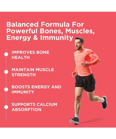 Generic HK Vitals Calcium Magnesium & Zinc Tablets with Vitamin D3 Calcium Supplement for Women and Men for Bone Health & Joint Support 60 Calcium Tablets - Buy Online on GoSupps.com