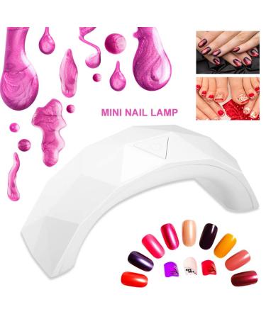 9W USB Nail Dryer UV LED Lamp - Quick 60s Drying for Gel Nail Polish | Curing Manicure Tool - Ship Internationally - Buy Online on GoSupps.com