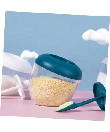 Zerodeko 2pcs Spice Jar with Spoon Glass Container Kitchen Gadgets Pepper Bowl Glass Empty Condiment Jar Terrarium Kitchen Seasoning Organizer Salt Container Sugar Bowl Monosodium Glutamate - Buy Online on GoSupps.com