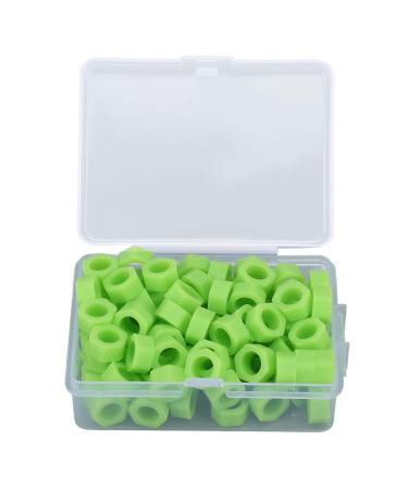 Dental Code Rings - 100 Pieces Silicone Color Coding for Dental Clinics | Odontologia Instrument Accessories (Green) - Buy Online on GoSupps.com