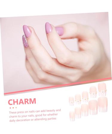 DRESSOOS 1 Set nails for women nail charms press on nails women fake nail tips fake nails kit false nail tips manicure supplies women nail art Small and fresh jelly glue Nail supplies - Buy Online on GoSupps.com