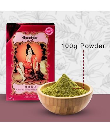 Henne Color Henna Powder 100g (Pack of 3) (Auburn) Auburn 100 g (Pack of 3) - Buy Online on GoSupps.com