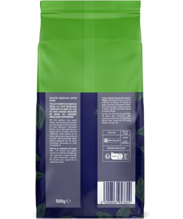 by Amazon Select Brazil Coffee Beans Medium Roast 1kg (2 x 500g) - Rainforest Alliance Certified - Buy Online on GoSupps.com