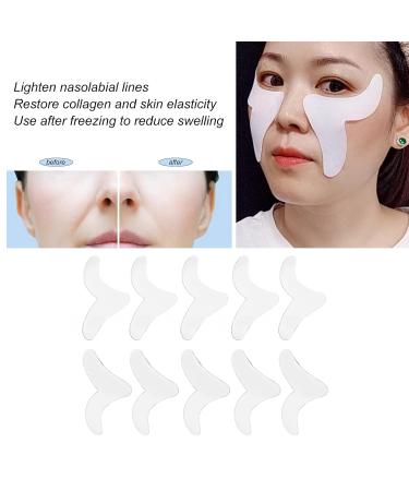 Fading Nasolabial Fold Stickers | V-Shape Collagen Patches for Youthful Skin | Rejuvenate & Restore at Beauty Salons - International Shipping Available - Buy Online on GoSupps.com