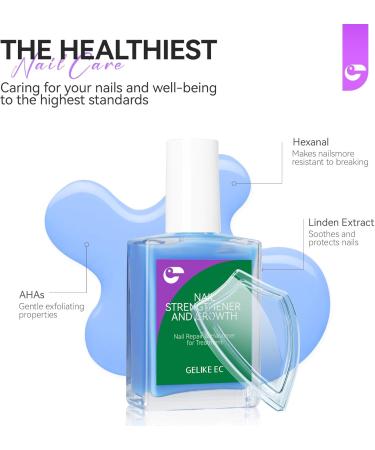 Gelike ec Nail hardener growth nail groove filler blue - Buy Online on GoSupps.com
