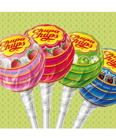 Chupa Chups Halloween Sweets Best of Lollipops Sharing Bag (120 Lollies in 3 Flavours) - Buy Online on GoSupps.com