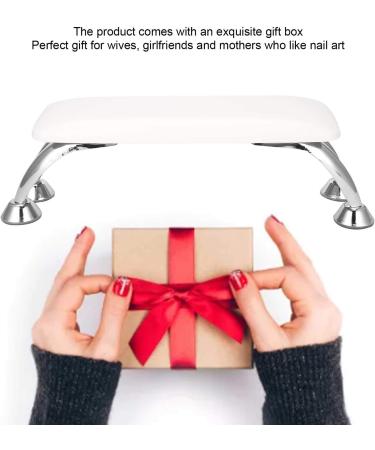 Nail Art Hand Pillow Hand Rest Pillow Nail Arm Rest Detachable Nail Art Hand Pillow Salon Arm Hand Rest Cushion with Stainless Steel Support for Nail Tech Use - Buy Online on GoSupps.com