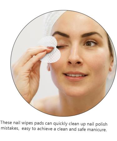 minkissy 800 Sheets Nail Supplies Wet Wipes Nail Polish Remover Wipes Pads for Nail Polish Removal Nail Pads Lint Wipes Lint Nail Wipes Melt Blown Cloth Clean Nail Remover - Buy Online on GoSupps.com