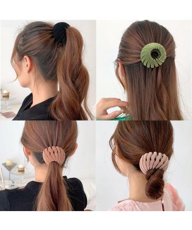 6PCS Bird Nest Magic Hair Clips for Women Vintage Bird Nest Hair Clips Large Hair Bun Ponytail Holders for Women Curly Thick Hair Accessories - Buy Online on GoSupps.com