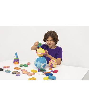 Jovi Plastilina Modeling Clay Set - 30 Bars with Tools & Tutorial | Reusable Non-Drying Clay for Arts & Crafts Projects | 15 Colors - 1.75 oz Bars - Buy Online on GoSupps.com