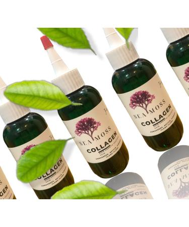 Sea Moss Collagen Hair & Skin Oil | Fenugreek Rosemary Nettle Ginseng Ylang for Hair Growth & Youthful Skin - Buy Internationally - Buy Online on GoSupps.com