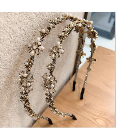 Elegant Fzsecriu Hair Ripe Headbands for Women | Glitter Hair Accessories for Weddings & Special Occasions - Buy Online on GoSupps.com
