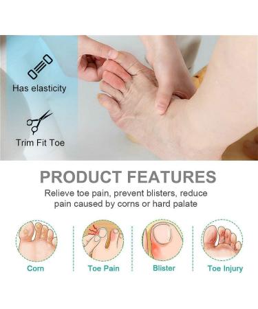 20 Pack Gel Toe Caps and Protectors - Prevent Rubbing, Blisters, and Painful Toe Problems - Buy Online on GoSupps.com